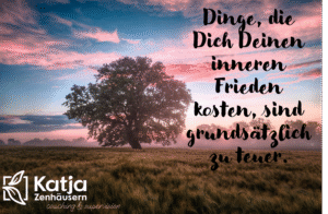 Innerer Frieden, kostbar, Reflexion, Selbstmanagement, Selbstführsorge